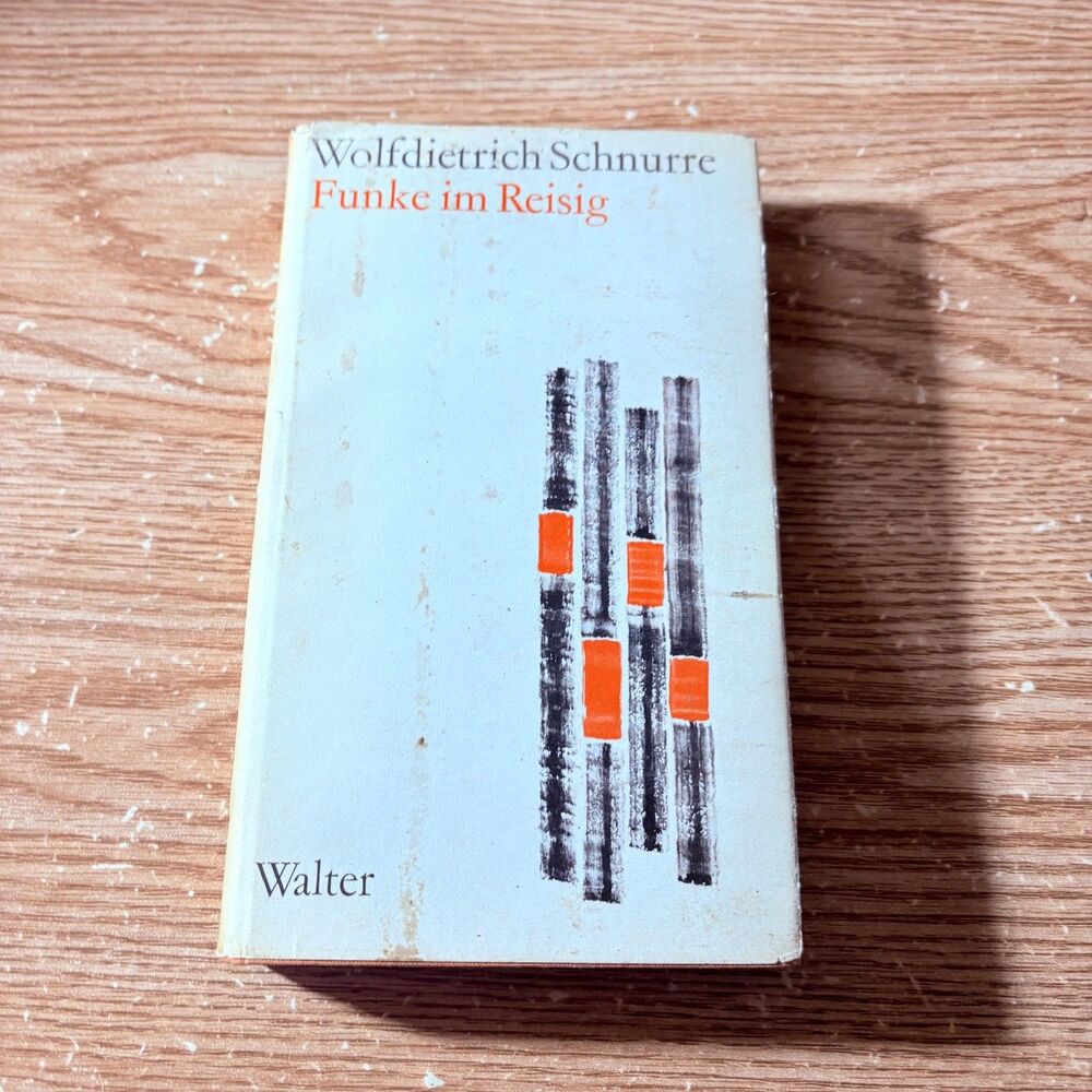 Wolfdietrich Schnurre Funke In Reisig Walter Book Paper Back